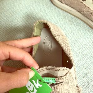 Sanuk men’s Hemp slip on size 10